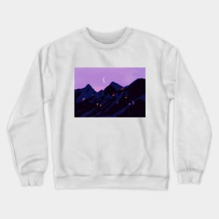 Moonlight Mountain Crewneck Sweatshirt
